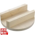 明)木製釜蓋36cm 写真1