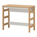 白井産業 デスク ガレンタ [GAR-7090DESK] | テーブル デスクテーブル ナチュラル 一人暮らし 机 シンプル コンパクト 配線 木製 おしゃれ 木目 収納 幅90 写真1