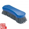 金属検知機対応 スクラブブラシ ラージ 1294201 ブルー 写真1