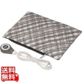 パナソニック 電気 あんか ソフト(大形) 格子柄 DW-78P | 電気あんか ヒーター 足元ヒーター アンカ 写真1