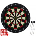 15.5インチ ハードダーツボード BLITZER ソフトダーツ練習用 自宅練習用 静音性 練習用ダーツ6本付属 レッド BB37-RD 写真1