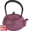 池永鉄工 鉄瓶 瑞光 約1.0L 紫 写真1