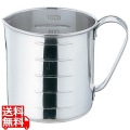T 18-8 口付 計量水マス 1L 写真1
