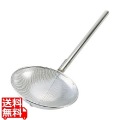 18-8パンチング網ヒシャク直径25×柄50cm穴直径6mm