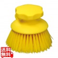 HPハンドブラシ 丸型 イエロー 55863 写真1