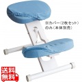 プロポーションチェア用替カバー(2枚セット CV-N8W LBL 写真1