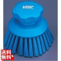 ヴァイカン ハンドブラシ丸 ハードタイプ 3885 ブルー 業務用 写真1