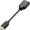 タブレットPC用 HDMI変換アダプタ/A-D/ブラック TB-HDADBK 写真1