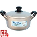 ロイヤル アルマイト 両手鍋 24cm 写真1