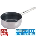 TKG IH2層クラッド CT雪平鍋16cm ※ IH対応 IH (100V/200V)とガス火対応 写真1