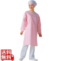 ウルトラドライエプロン 袖付 E-1204-4H ピンク 写真1