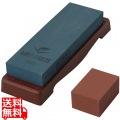 超セラミックス砥石 台付(修正用砥石付) #600 荒砥(ブルー) 写真1