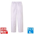 男性用パンツ FH-1108(ホワイト)L 総ゴム 写真1
