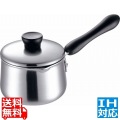 エルム IH 3層鋼 ミルクパン 14cm 業務用 ※ IH対応 IH (100V/200V)とガス火対応 写真1