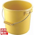 PP バケツ 13L PO-13A 本体 イエロー 写真1