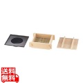 桧 角蒸ミニセイロセット 大(湯入れ付) 業務用 写真1