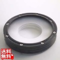 カップディスペンサー専用アダプター 口径72mm 09212 黒 写真1