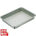 IKD 18-8抗菌フッ素加工角バット 8枚取