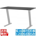 ゲーミングデスク天板1200(ブラック) (天板のみ 脚部は別売り)【大型商品につき代引不可・時間指定不可・返品不可】