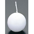 フローティングキャンドル ボール型 FL(12個入)ホワイト 写真1