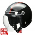 ジェットヘルメット ブラック×グレー ( BC-10 ) 写真1