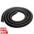 編組ケーブルスリーブ(ブラック・2m巻き・内寸直径25mm) 写真1
