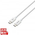 USB2.0ケーブル(認証品、C-C、やわらか耐久、USB PD対応) 写真1