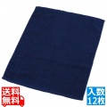 抗菌オシボリタオル (12枚入) 紺 写真1