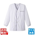 男性用デザイン白衣・長袖 FA-375M (ホワイト) 写真1