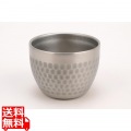 チタン槌目ぐい呑み(二重構造) 80ml PY-C018