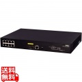QX-S1108GT-2G-PW 1GbEベーシックPoE+・レイヤ2スイッチ 写真1