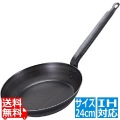 SS鉄底厚フライパン24cm 写真1