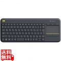 ワイヤレス タッチキーボード k400 Plus ブラック K400pBK 写真1