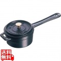 スモール ソースパン 10cm 黒 40509-537 ※ ガス火専用 写真1