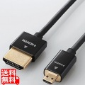 イーサネット対応スーパースリムHDMIケーブル(A-D) 写真1