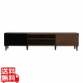 HELM(ヘルム) テレビ台 ローボード(148cm幅) BR ブラウン 写真1