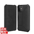 UAG社製 iPhone 12 mini(5.4) 2020対応耐衝撃ケース METROPOLIS LEATHER ブラック 【日本正規代理店品】 UAG-IPH20SF-LBK