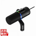 HyperX FlipCast ダイナミックマイク XLR マルチファンクションノブ搭載 ゲーマー向け PC Mac PS4 PS5 Nintendo Switch ブラック HXR-B2CM1AA 写真1