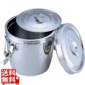 18-8ダブル汁食缶(フック付) 14l (両手付) 業務用 写真1