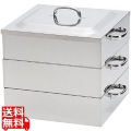 PE業務用角蒸器2段36cm 写真1