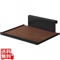 ディスプレイ棚(木棚仕様)DSP-100 ブラックブラウン 写真1