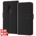 arrows Be4 Plus 耐衝撃 手帳 マグネット/ブラック/レッド 写真1