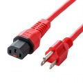抜け防止ロック電源コード