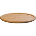 ホワイトアッシュ ラウンドトレー(ナチュラルカラー) 33cm 写真1