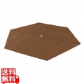 DOD ワンポールテント M用マット MA5-770-BR | テントマット インナーマット ブラウン 6mm 厚手 キャリーバッグ付き 写真1