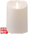 LEDキャンドル ルミナラ アウトドアピラー3.5×5.5 写真1