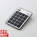 Bluetoothテンキーパッド/パンタグラフ/MacOS対応/薄型/シルバー 写真1