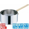 UK 18-8 プチパン深型片手鍋 蓋無 9cm 写真1