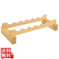木製 ワインラックキット 6ボトル用 一段 写真1