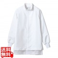 男女兼用ブルゾン長袖 CP8721-2 白 L 写真1